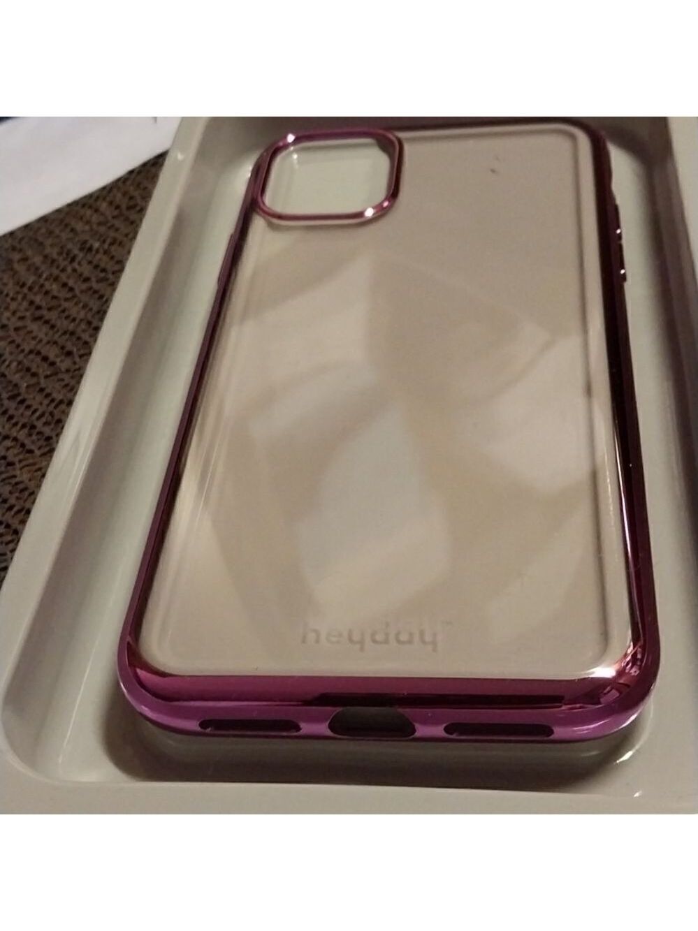 NWT  Heyday Apple iPhone 11/XR Bumper Case Purple
